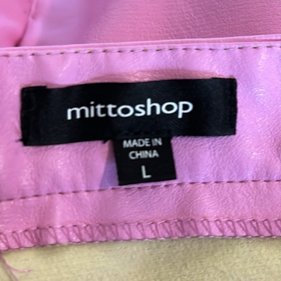 mittoshop Through Highs And Lows micro Mini Skirt large in bubblegum pink NWOT - Picture 9 of 15